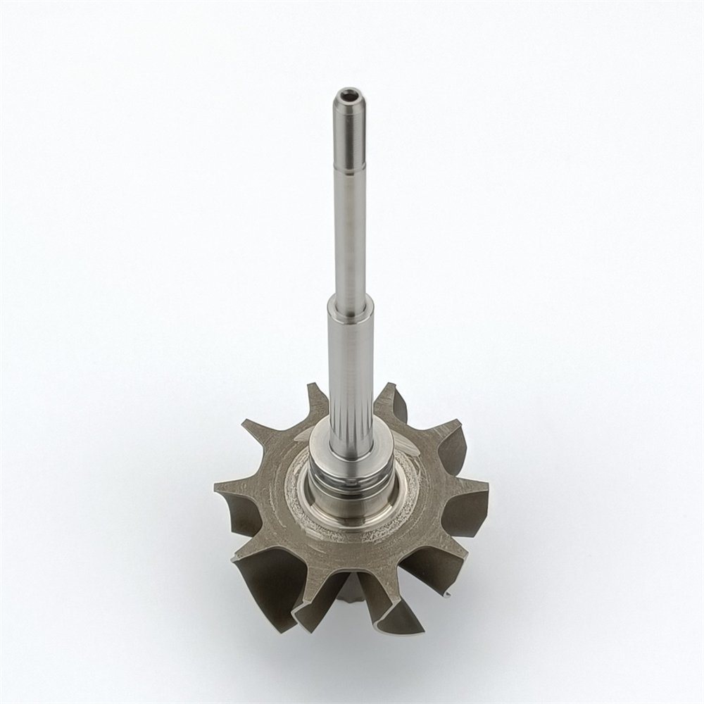 Turbo Turbine Wheel Shaft Rhf5h Upgrade Ind 53mm Exd 48.1mm Shaft Length 102.6mm