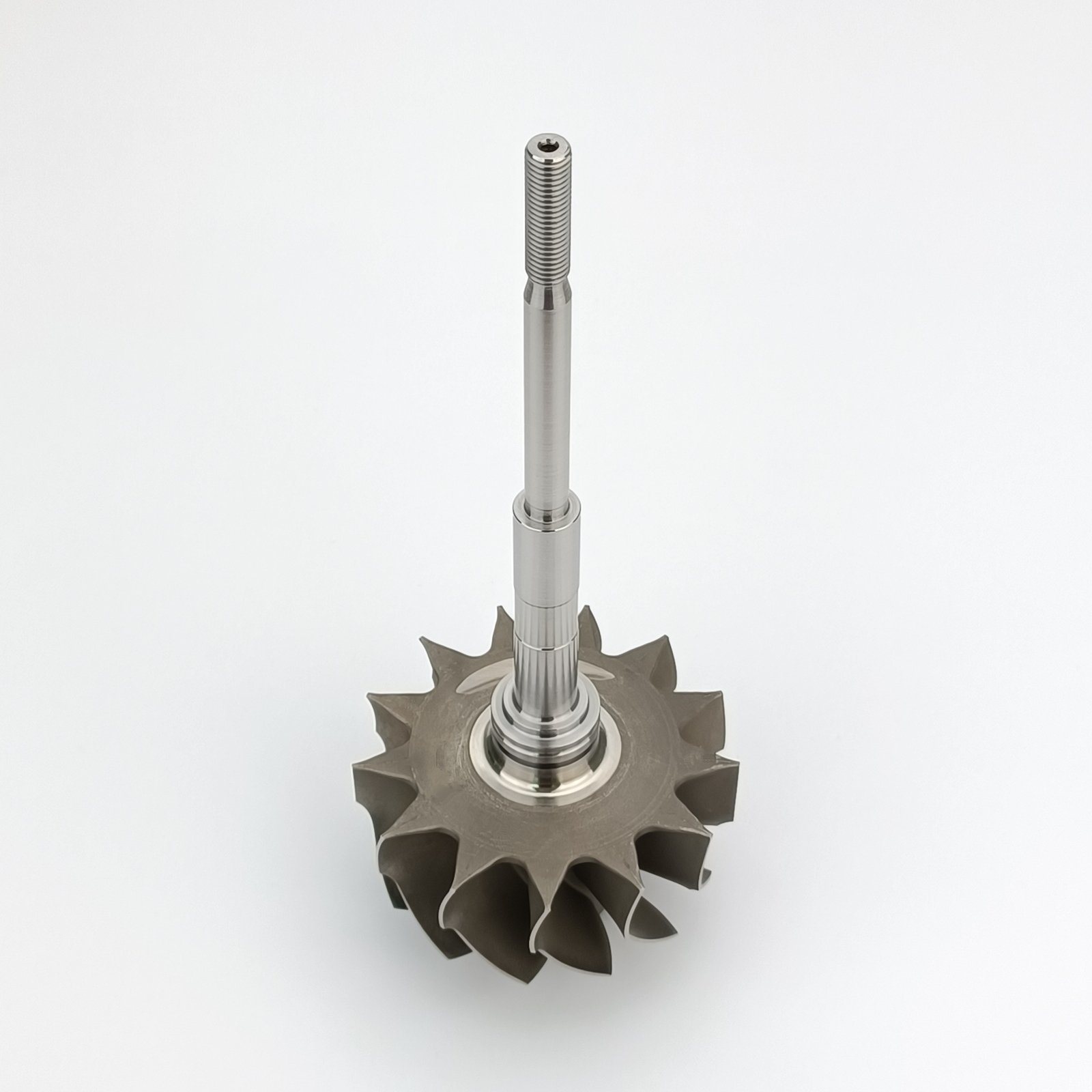 Turbo Turbine Wheel Shaft Gt37 717079-0030 Ind 72.6mm Exd 66.45mm for 743250-0013 Turbochargers